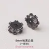 Copos de Nieve Espaciadores Hechos a Mano DIY Cuerda de Mano Collar Cuerda Trenzada Espaciador de Cuentas Espaciador Flor de Zirconio Base Accesorios Venta Directa de Fábrica Mayorista