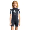 Traje de Buceo Dive&Sail para Niños 1.5mm Lycra Traje de Baño de una Pieza para Hombre Protección Solar Cálido Traje de Entrenamiento para Natación y Snorkel