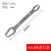 Duplo Torx Spanner 8-22 Multifuncional Antiderrapante Auto-aperto Ajustável Óculos Spanner Doméstico Auto Reparação Ferramenta de Mão