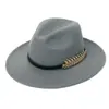 Sombreros Retro Transfronterizos, Sombreros de Jazz, Sombreros de Moda Estilo Británico Europeo y Americano para Hombres y Mujeres en Stock