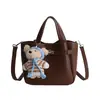 Bolso de Mano de Lujo Transfronterizo para Mujer, Moda Retro Tendencia Invierno 2025, Bolso Tipo Cesta Versátil, Bolso Cruzado