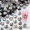 Malha Redonda de 6mm Fundo Plano Forma Especial Materiais DIY Artesanais Nail Art Joias Diamante Nail Art Vestível Diamante Atacado