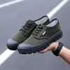 3518 fábrica de sapatos liberation construção direta sapatos de trabalho para canteiro de obras sapatos de proteção para trabalho de cano baixo sapatos de lona respiráveis entrega em peça única