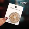 Broche Retro de Moda Pin de Solapa de Alto Grado que Conserva el Color Accesorio para Abrigo Gabardina Traje Hebilla de Pin de Fijación Anti-Exposición
