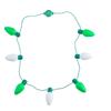 Colar luminoso Coolette colar de trevo masculino e feminino 7 luzes lâmpada LED joias luminosas cordão de luz luminoso transfronteiriço