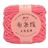 Línea de tela de alta elasticidad, ganchos de tela coloridos, cordón para zapatos, bolsa tejida a mano para bricolaje, cesta de almacenamiento