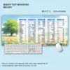 Guia de Teclas de Atalho, Mouse Pad, Pad de Teclado Extra Grande para Meninas, Pad Grande para Mesa de Computador de Escritório