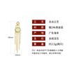 Pendientes de Borla de Jade con Aguja de Plata 925 Estilo Chino Pendientes Largos Dorados Ruyi de Hotan Accesorios Personalizados Hanfu