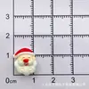 Mini Serie Navideña de Dibujos Animados Accesorios de Resina DIY Pegamento de Crema Muñeco de Nieve Arte de Uñas Navideño Pasador Accesorios para Joyería