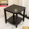 # Máquina de Mahjong, mesa de té, soporte para té, sala de ajedrez y cartas, casa de té, mármol, tablero de roca, lateral, esquina, cenicero, tetera, jarra