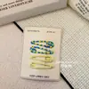 Nova Coleção Primavera 2025 Cor Doce Estampa de Desenho Animado Popular Online Estilo Coreano Presilha para Bebê Presilha Lateral Versátil para Crianças Acessórios de Cabelo com Lantejoulas