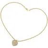 Collar de amor con circonita microincrustada diseño de personalidad cadena de maíz cadena de clavícula accesorios collar para mujer VL284
