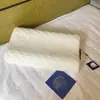 Almofada de Espuma de Memória Estilo Hilton para Venda no Atacado, Logo Personalizável, Embalagem em Caixa de Presente, Almofadas Altas e Baixas, Núcleo de Almofada de Partículas Trituradas em Caixa de Presente