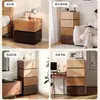 Armario de almacenamiento para sala de estar y dormitorio, mesita de noche con almacenamiento, mueble de cajones de almacenamiento combinado, armario de pared, armario lateral para sofá