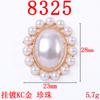 Moda Elegante Círculo Sencillo y Doble Perla Cristal Flor Placa Accesorios diy Hecho a Mano Ropa Bolso Aleación Accesorios Ahora