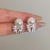 Novos Brincos de Prata Esterlina com Agulha Série Vermelha 2025 Brincos Festivos com Gotejamento de Óleo para Mulheres Brincos Literários Retrô Personalizados