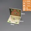 Suporte de Canto de Ferro para Móveis / Conector de Reforço em L / Cantoneira de Suporte para Prateleira / Suporte Triangular de Ferro 90 Graus para Placa de Madeira