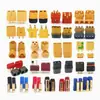 Conectores Macho Hembra Amass XT90 XT60 XT30 MT60 MT30 MR30 Conectores para Batería de Litio Chapados en Oro