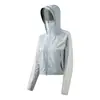 Chaqueta de Ciclismo de Verano para Exteriores con Protección UV, Ligera, Transpirable, Holgada y Cómoda, con Sensación Refrescante para Viajes al Aire Libre