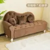 Sofá de tela para apartamentos pequeños, sala de estar moderna simple, vivienda de alquiler, tienda de ropa, chaise longue, sofá pequeño de dos plazas para dormitorio