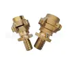 Conector Giratório Conector de Latão Conector de Cobre Ajustável Garra Conector Rápido Fábrica de Tubos de Cobre Atacado de Conectores de Cobre