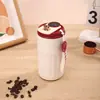 Caneca de café para beber diretamente com display de temperatura, altamente estilosa e simples, com alça portátil, adequada para escritório e presentes corporativos
