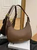 Bolsas Coreanas de Nicho de Luxo 2026 Novo Modelo Bolsa Hobo Meia-Lua Bolsa Bolinho Bolsa de Ombro/Axila de Couro Moda