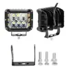 Luz LED Automotriz de 4 Pulgadas, Iluminación en Tres Lados, 36W, Luz de Trabajo, Estrobo, para Todoterreno, Camión, Motocicleta, Foco
