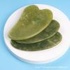 Traje raspador de un solo agujero masajeador dispositivo de rodillo facial instrumento tamaño doble cabeza de Jade venderá regalos rodillo de jade transfronterizo