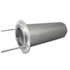 Elemento filtrante de acero inoxidable 304 DN150 PN16 elemento filtrante para cabello malla de alambre cartucho filtrante tejido