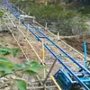 Plataforma de Protección de Taludes de Autopista, Plataforma de Transporte de Material para Taludes, Elevador de Cangilones, Transportador de Concreto, Máquina Trepadora