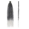 Peluca de Rastas Africanas Largas y Rizadas Transfronteriza 24 pulgadas Rastas de Fieltro Extensiones de Cabello Tejidas a Mano Rastas Locs Peluca Rizada