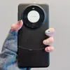 Adecuado para Funda de Teléfono Móvil Huawei Mate80Pro, Funda Dura Protectora Anti-Caída de Cuero Liso Electrochapado Oficial Mate70