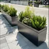 Caja de Flores para Patio Exterior Combinación Balcón Terraza Canaleta para Flores Sensible a la Luz Centro Comercial Calle Peatonal Tienda de Té con Leche Valla Divisoria