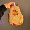 Lindo Capibara Toalla de Mano para Limpiar Suave y Cómoda para Colgar Lindo Cocina Absorbente Espesado Inodoro Dibujos Animados Paño de Mano