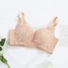 Yuexiao Seda de Morera Seda Sujetador sin Aros con Relleno Lateral Transpirable Ajustable Ropa Interior 2209
