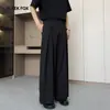 Pantalones Casuales de Color Liso Streetwear para Hombre Estilo Nuevo Caídos Otoño Versátiles Cómodos Pantalones de Traje Pierna Recta Suelta Pantalones de Traje