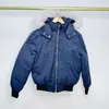 Jaqueta Puffer Moose # 02 Masculina com Capuz de Pelo de Raposa