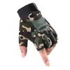 Luvas de Meio Dedo para Esportes Ciclismo, Fitness, Antiderrapantes e Resistentes ao Desgaste, Montanhismo Forças Especiais ao Ar Livre, Condução de Bicicleta, Táticas para Fãs Militares