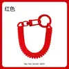 Venta al por mayor del fabricante Cuerda elástica de plástico Hebilla de clip para puerta Llavero Lanyard de plástico colorido Soporte para tarjetas de auriculares Colgante de bolsa