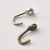 Transfronterizo Retro Simple Mini Aleación de Zinc Gancho Pequeño Colgante Joyería Caja de Joyería Accesorios Gancho Ferretería Pequeños Accesorios