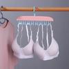 Percha multifuncional para ropa, ropa interior, chaleco, tirantes, artefacto de almacenamiento, gancho para el hogar, percha ondulada, percha de pared