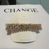 Presilha de Cabelo de Mola Full Diamond de Luxo Leve com Múltiplas Cores para Escolher, Strass Brilhantes na Raiz do Cabelo, Versátil para o Dia a Dia e Encontros, Atacado