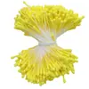 Transfronterizo 2 mm Aproximadamente 400 Piezas 170 Centros de Flor Mate Núcleo de Flor Flor Artificial Estambres de Yeso Rosa Lirio Materiales