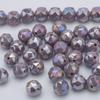 Nueva bola de cristal de 10MM, bola de flor, cuentas sueltas de vidrio con forma de piña, cuentas de piedra de diamante de viento, pulsera, collar, cadena para teléfono móvil, bricolaje