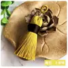 Acessórios para Joias DIY Pulseira Colar Pingente para Celular Borla de Seda Poliéster Borla Pequena Gorda Argola de Puxar Borla Pendurada