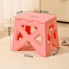 Taburete Portátil Engrosado, Taburete Plegable Portátil de Alta Calidad, Taburete Infantil para el Hogar, Taburete Bajo para Exterior, Banco Pequeño de Plástico para Cambiarse los Zapatos al por Mayor