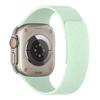 Correa de Reloj Magnética Suave con Patrón de Lichi Adecuada para Apple 9ª y 10ª Generación iWatch S11 Ultra Pulsera Magnética de Silicona Bicolor