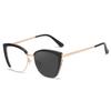 2025 Nueva Moda Ojo de Gato Cambiantes de Color Gafas de Sol para Mujer Ópticas Personalidad Tendencia Protección Solar para Exteriores Gafas de Sol para Mujer Venta al por Mayor