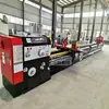 Torno ordinario CW6180*6000 de gran potencia para corte de metales, universal, con gran apertura de husillo, para trabajo pesado y horizontal.
